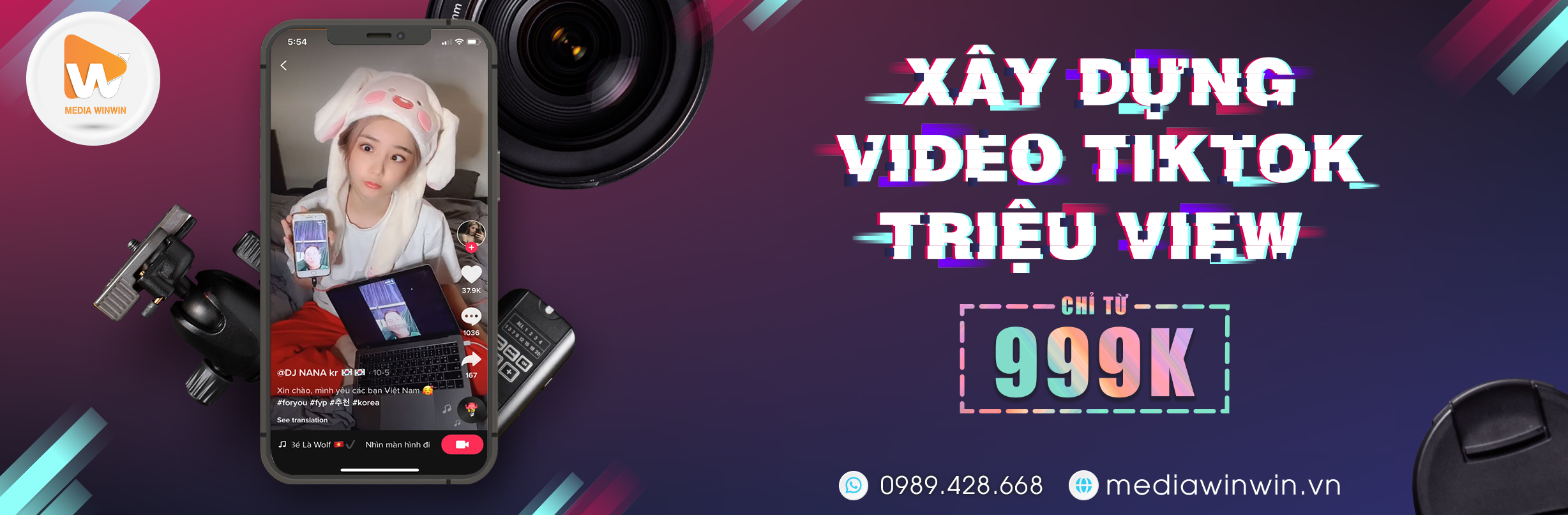 Dịch vụ quay video tiktok